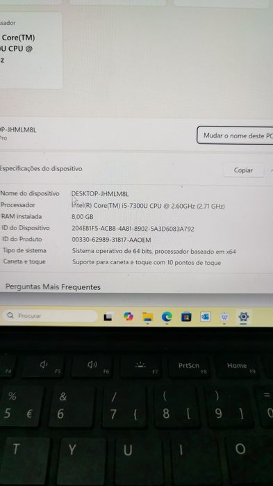 Surface pro  dell i5