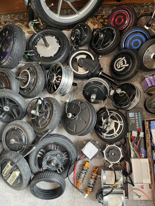 Мотор-колесо на гироскутер гироборд электросамокат ветряк самоделку