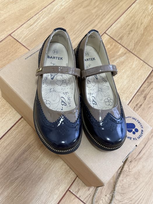 Туфлі для дівчинки  BARTEK 28637-SZ-1HI, розмір 33