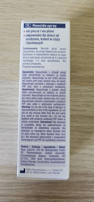 Neocide Spray - spray z Octenidyna