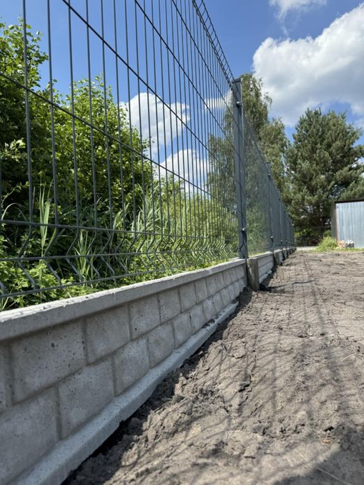 SPRZEDAZ/MONTAZ Ogrodzenia panelowe 3D 123cm/153cm