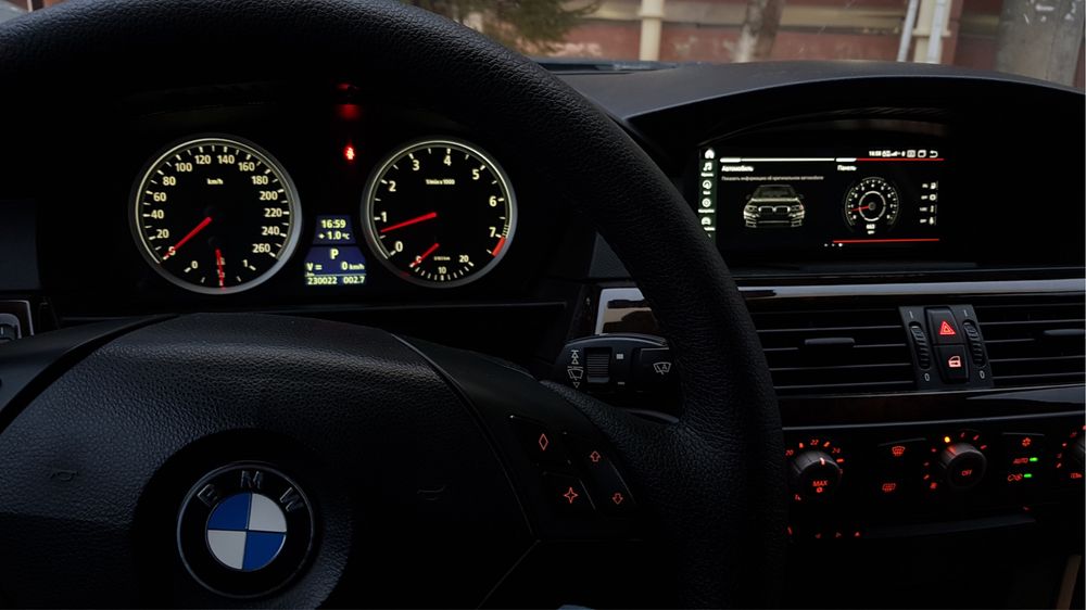 Пересвет приборной панели BMW e60, e90, e70