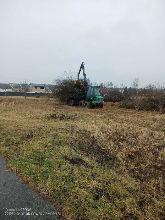 Wycinki, rekultywacja, karczowanie, mulczer , mulczer wgłębny