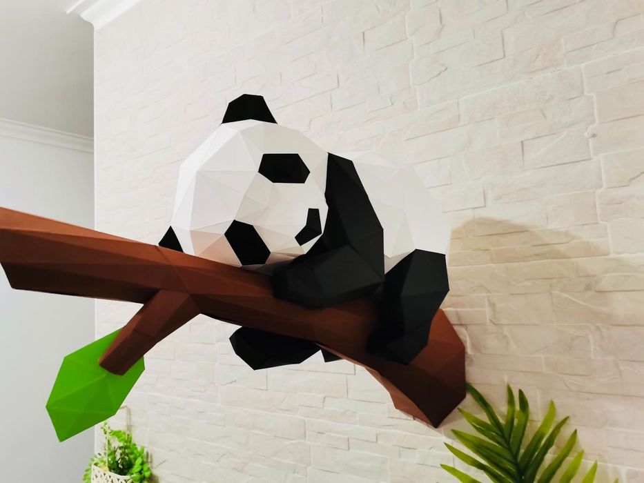 Papercraft Modelo 120 - Panda