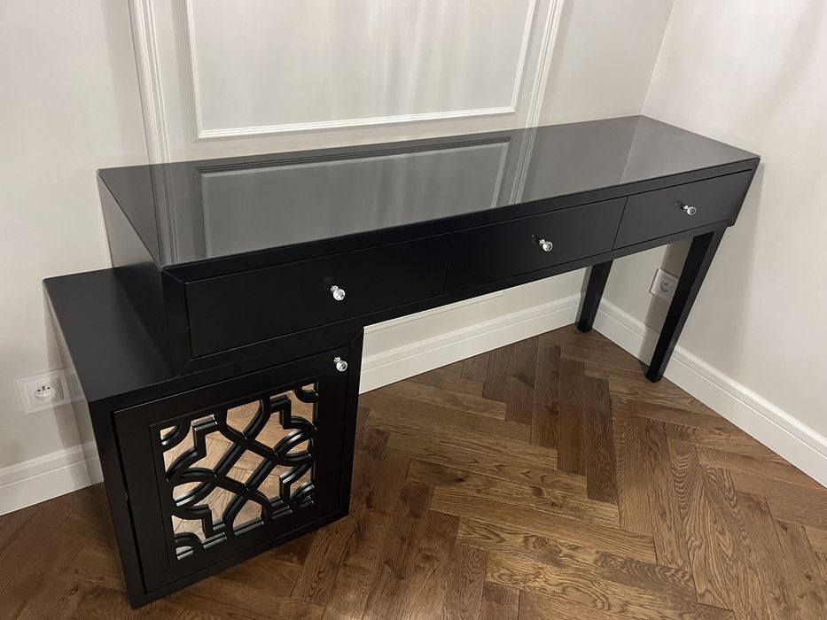 Toaletka Glamour Czarny Matt Nowa Okazja