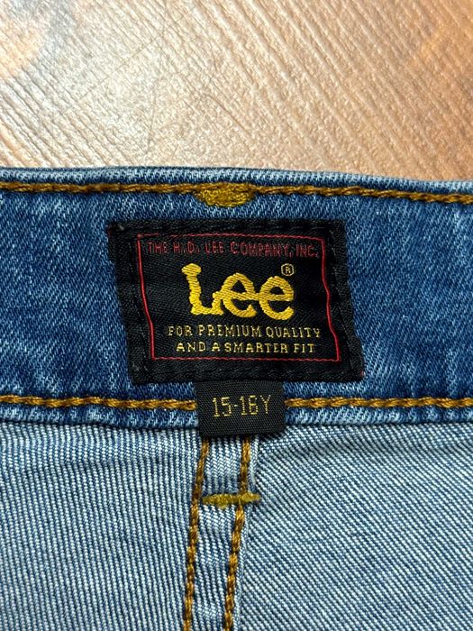Spodenki jeansowe szorty elastyczne stretch shorts Lee rozmiar S