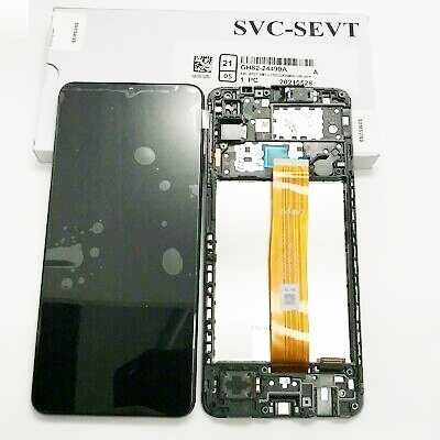 Wyświetlacz lcd ekran ramka Samsung Galaxy A12 Oryginał Okopowa