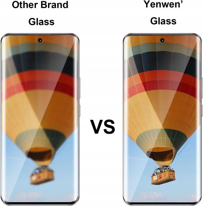 Yenwen Szkło hartowane do Honor 90 Lite 5G, 3D 2+2