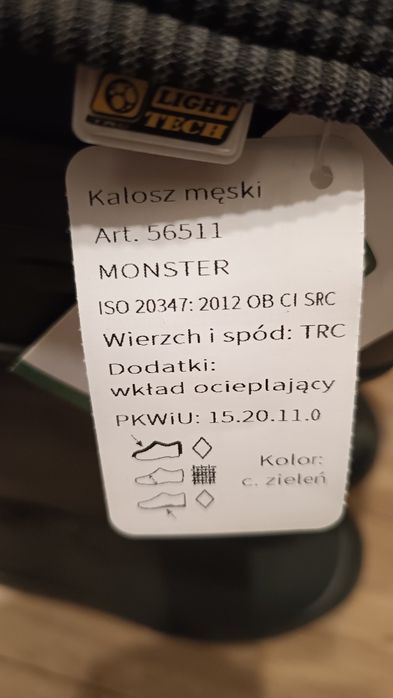 Kalosze ocieplane r.46 nowe