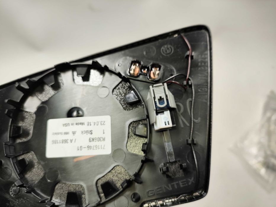 Wkład lusterka prawy fotochrom oryginał BMW E60 E61 E63 E64 NOWE OE