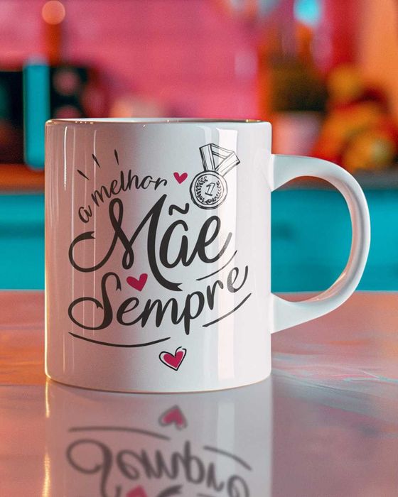 Dia da Mãe - Canecas de cerâmica