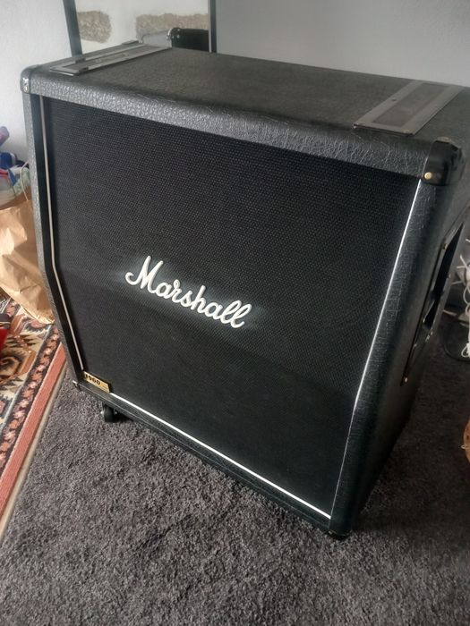 Amplificador Cabeça hiwatt leeds 50r head mais coluna Marshall 1960a lead