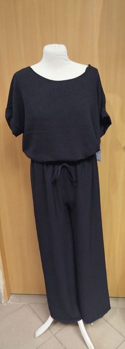 Elegancki brązowy zestaw bluzeczka i spodnie