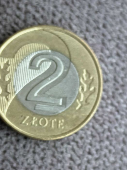 Destrukt moneta 2zł