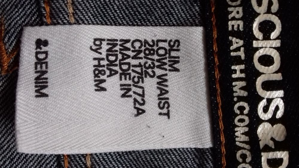 Nowe jeansy dzinsy M
