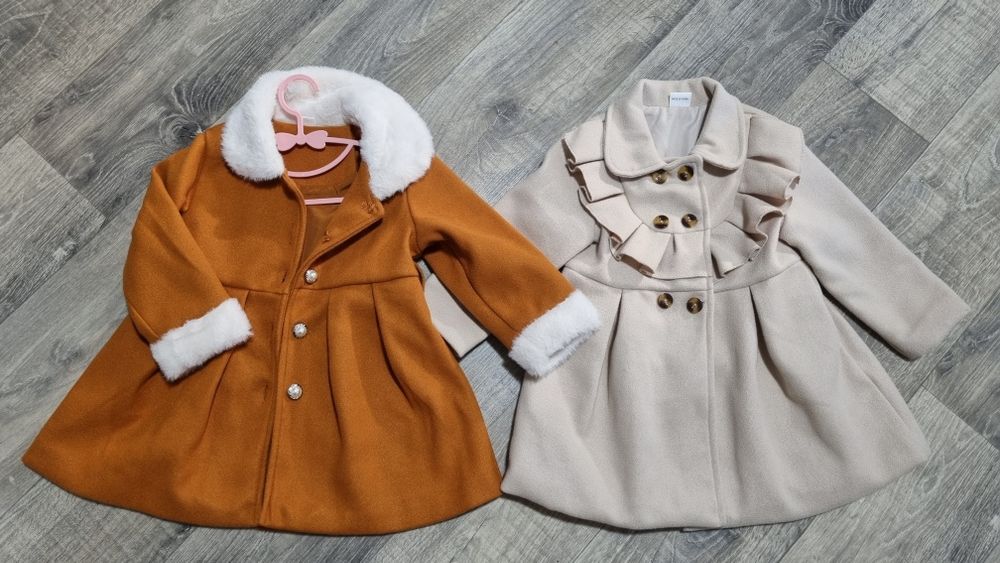 Пальто на дівчинку 1-2 роки