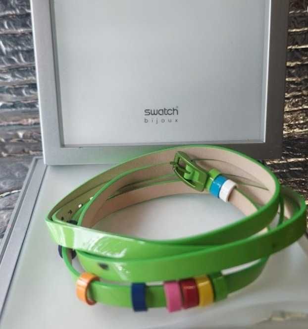 Swatch bijoux COLOUR CODE BRACELET- verde- nova, sem uso