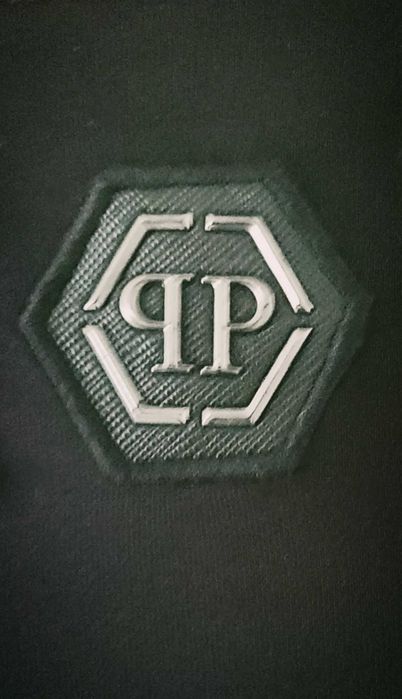 Koszulka męska Philipp Plein Zdobienia czarna