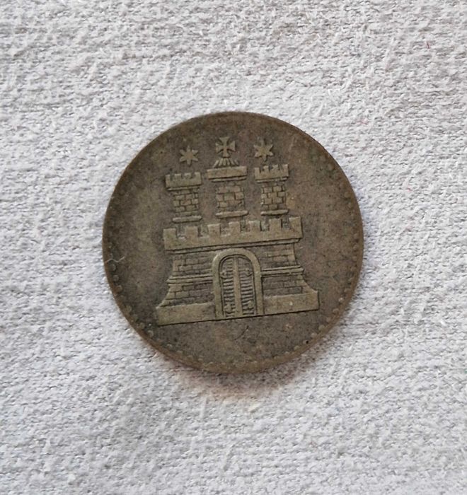 Niemcy, 1 Szyling 1855 Hamburg