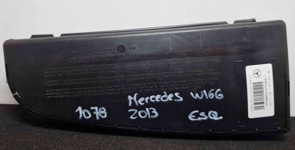 Airbag Banco Esquerdo 611109801 - MERCEDES-BENZ M-CLASS