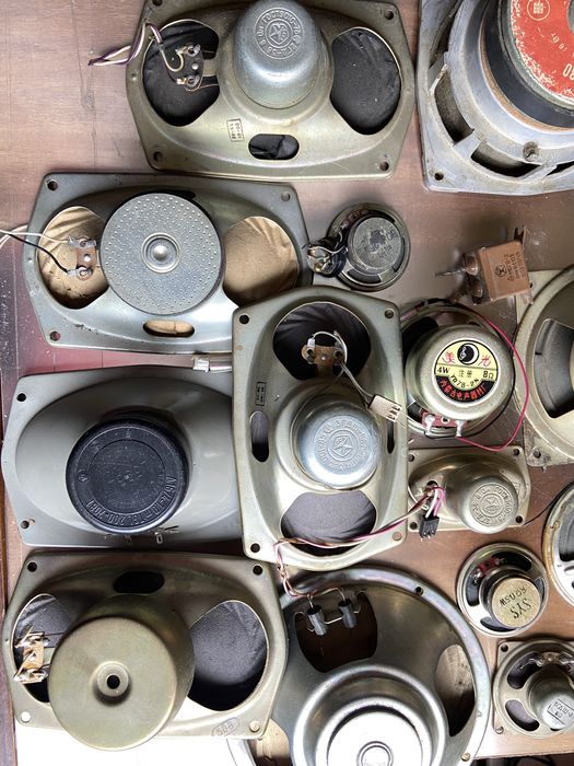 Динамические головки для аккустики громкоговоритель. Динамики СССР: 500 ...