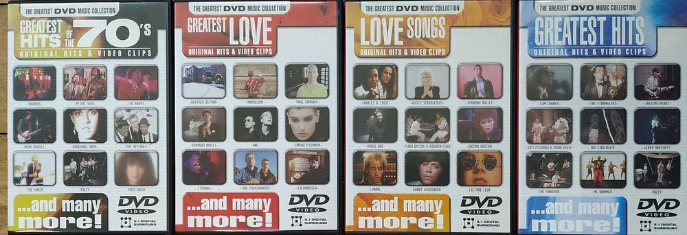 The greatest DVD Music Collection