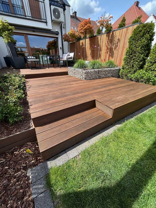 tarasy drewniane i kompozytowe, zadaszenia tarasu,