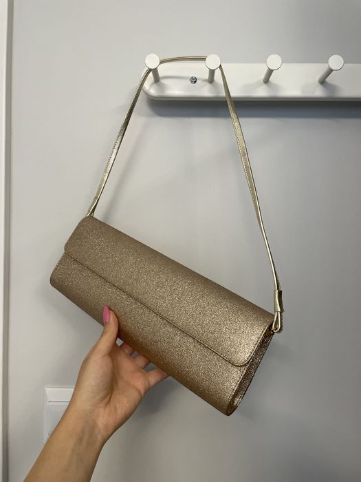 Zlota kopertówka Russell & Bromley