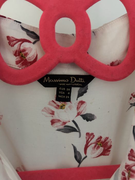 Koszula w kwiaty Massimo Dutti rozmiar 36 S