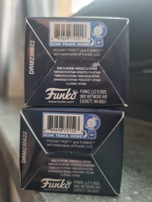 2 funko popy breloki power rangers nie otwierane