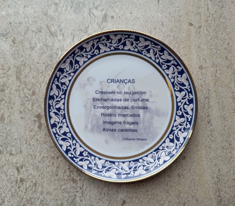 Crianças - prato porcelana SPAL