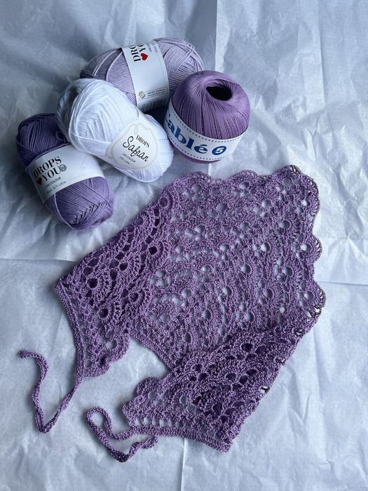 Chustka na głowę dla dziewczynki 1,5-3 lata