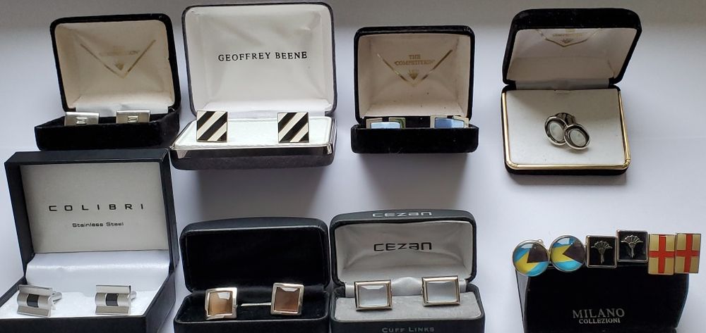 Запонки Європа 10 наборів