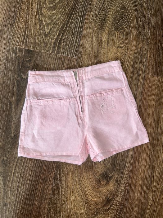 Krótkie lniane spodenki szorty H&M r. 92 Disney Kubuś Puchatek