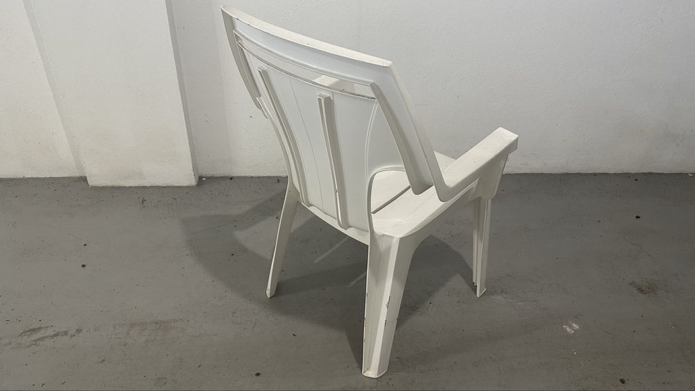 Conjunto 13 cadeiras jardim PVC Impecaveis
