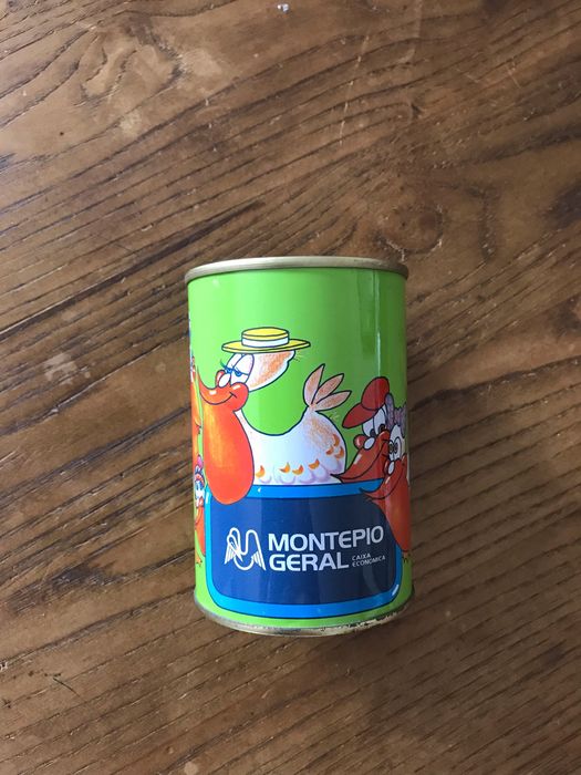 Mealheiro Banco Montepio Geral Vintage antigo de coleção