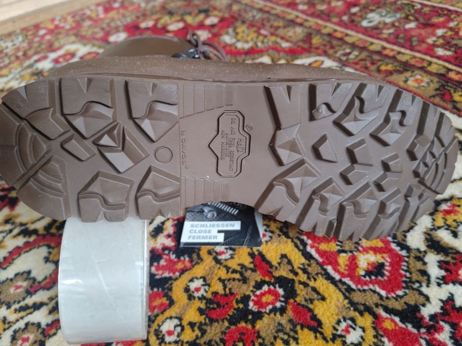 Берцы Haix Boots Combat High Lability Male Brown 10 W 45