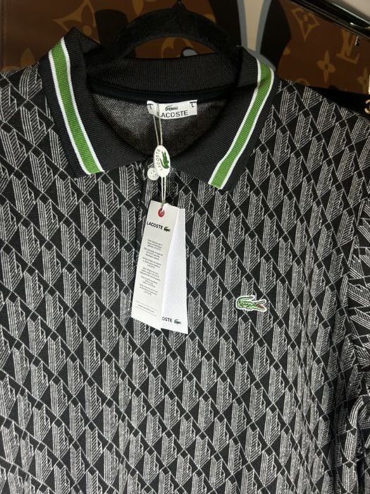 ЦЕНА ТАКОГО 3900! Мужской костюм LACOSTE кофта штаны хлопок Осень люкс