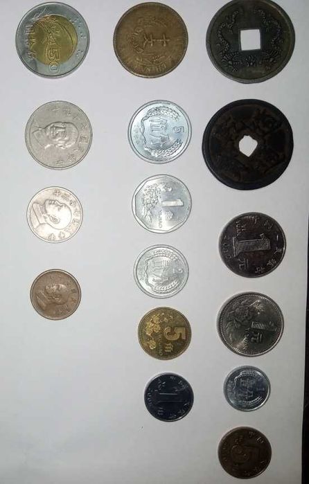 Монети Китай/Тайвань