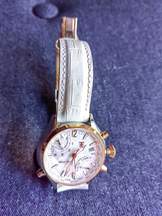 Relogio TX - Hora Mundial - Semi novo