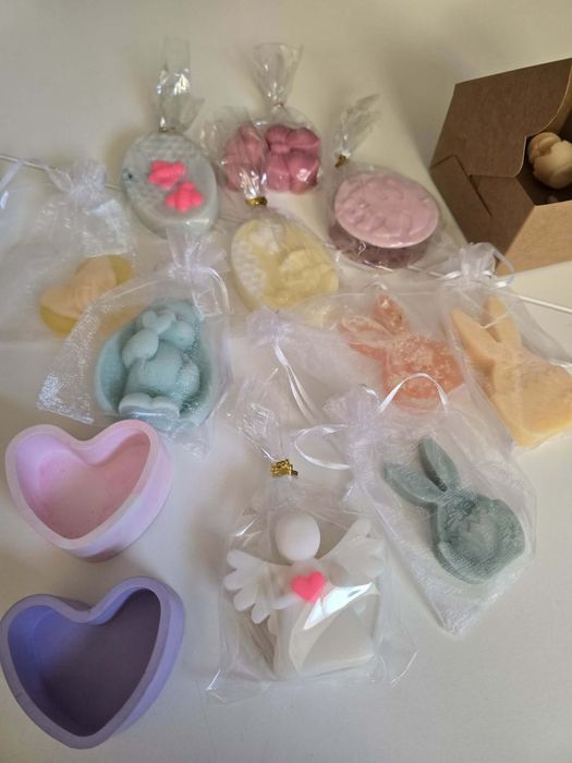 Świeczki i mydełka