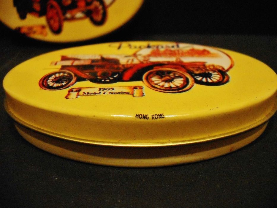 4 Latas antigas litografadas dos anos 70