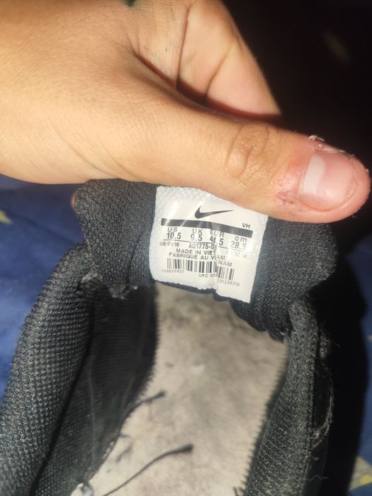 Nike Air Force 1 Low Triple Black 43