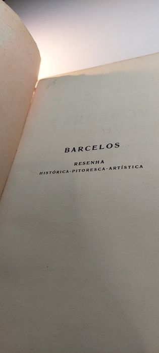Barcelos, Resenha Histórica-Pitoresca-Artística (1927)