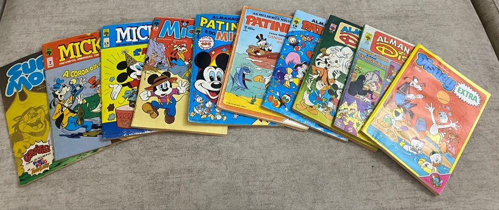 Livros de BD (anos 70/80)
