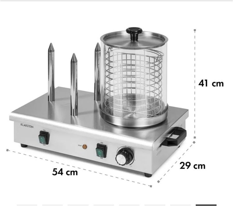 Klarstein Wurstfabrik maszynka do hot dogów urządenie  do hot-dogów