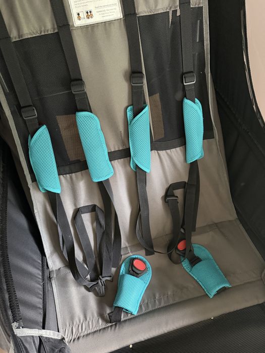 Przyczepka/ spacerowka  HAMAX Traveller Twin dla 2 dzieci