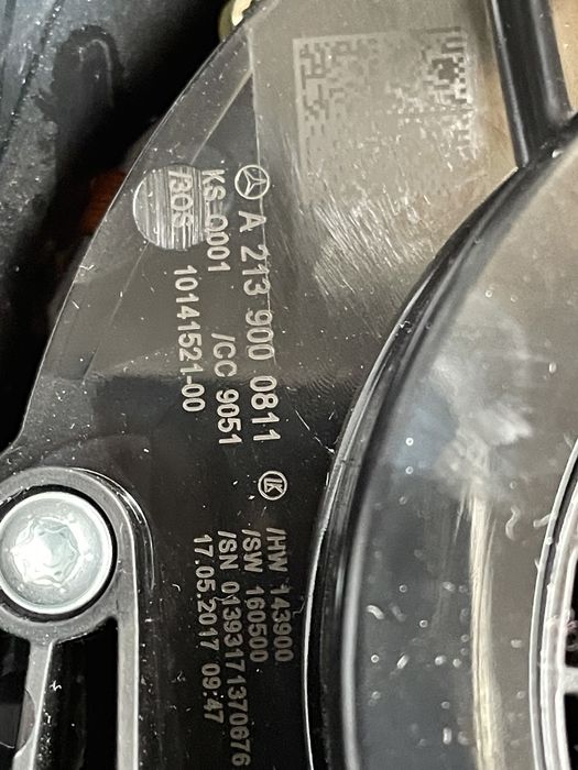 Comutador fita airbag Mercedes coupe classe E w213