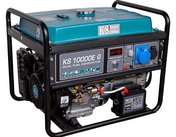 Генератор газовобензиновый Konner&Sohnen KS 10000E G