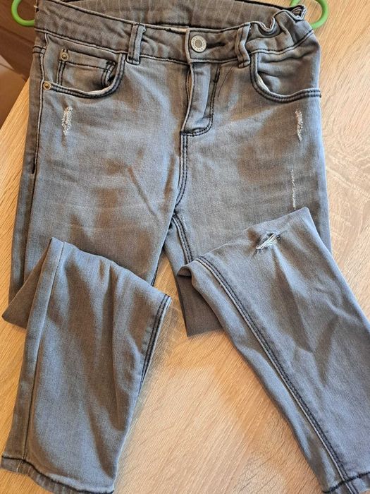 Spodnie dziewczęce dżinsowe Zara Girls